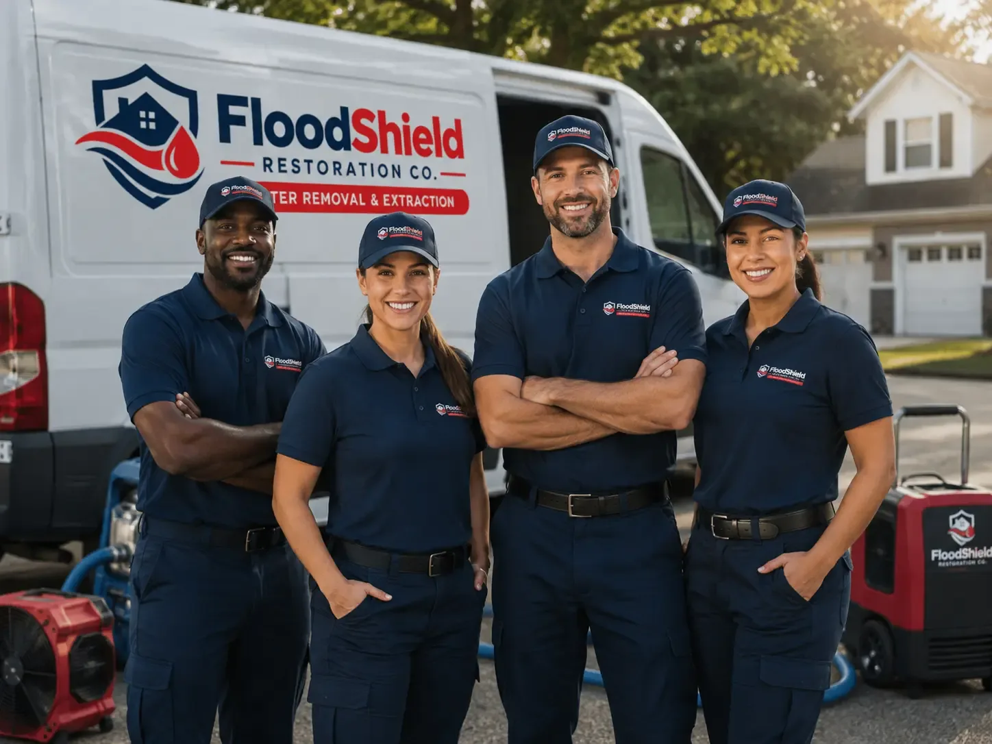 Flood Damage Restoration company in Willows, CA